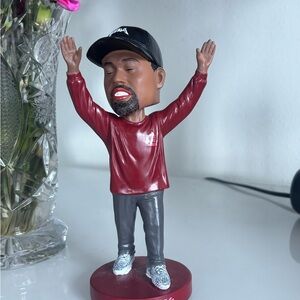 Yeezy Burgundy Red and Black I Feel Like Pablo Bobblehead